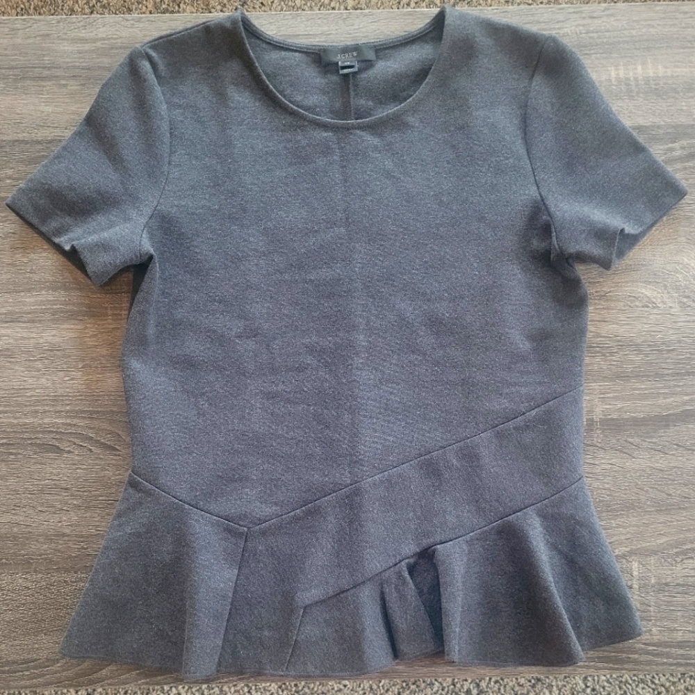J. Crew Peplum Top